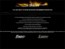 Tablet Screenshot of inshadow.com